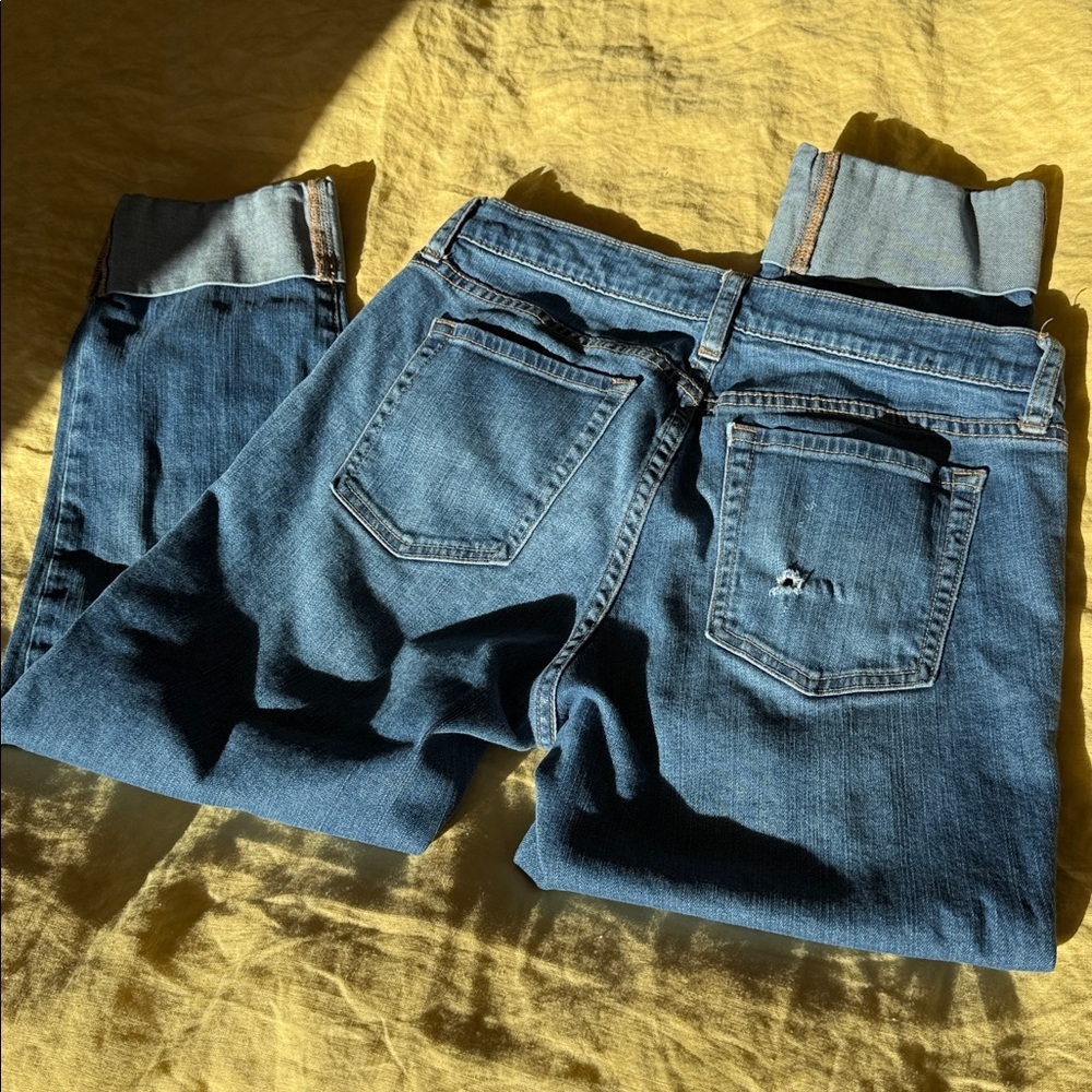 Gap Premium Straight Crop Jeans - 8 - Picture 5 of 5